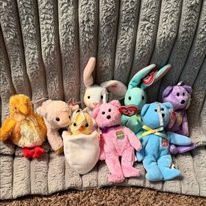 TY basket beanies collection